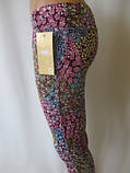 Лосини з принтом у квіточки для яскравих жінок, фото 2