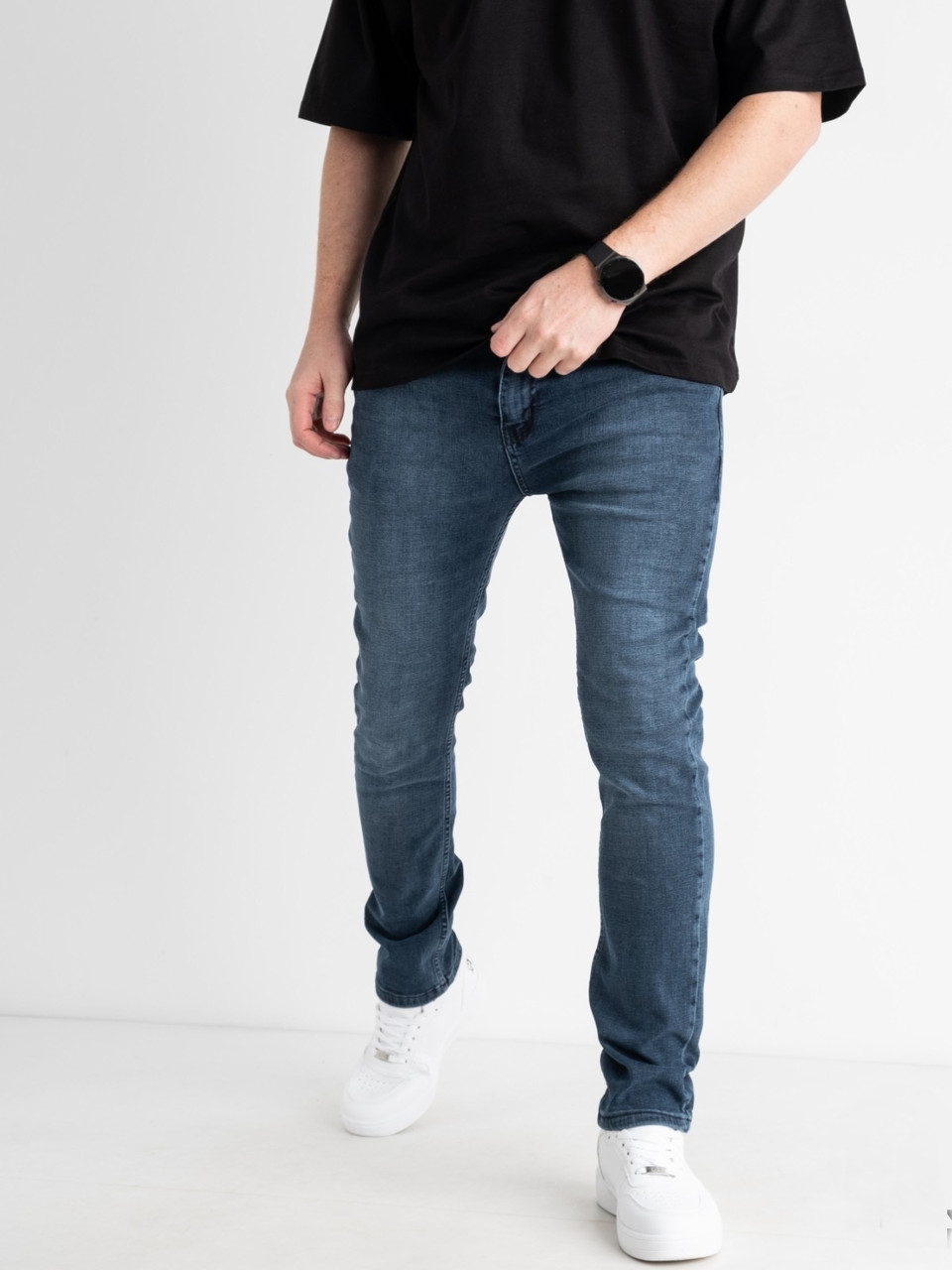 Чоловічі джинси Slim Fit сині (маломірять)