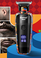 Тример для стрижки та окантовки бороди Kemei Max (KM-5090), фото 2