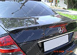 Спойлер на Мерседес W211 лип (спойлер багажника Mercedes W211), фото 3