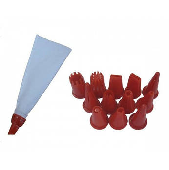 Мішок кондитерський із насадками багаторазовий великий