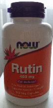 Рутин Now Foods Rutin 450mg 100 vcaps