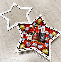 Подарунковий набір з алкоголем, віскі Jack Daniels, Jameson - Солодкий смачний подарунок СвітБокс