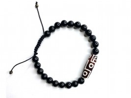 Браслет із 9-очевою намистиною Дзі, фото 1