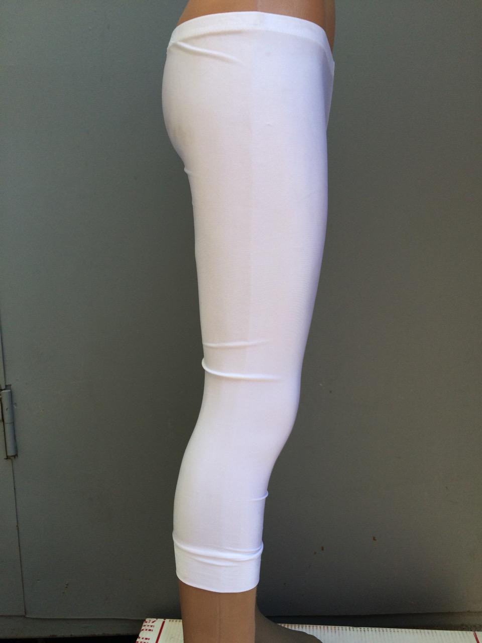 Капри женские облегающие до колена из бифлекса спортивные - фото 1 - id-p298761134