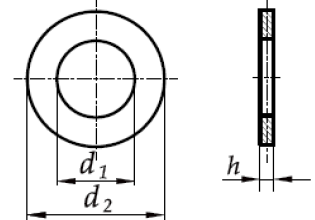 Чертеж шайбы ГОСТ 11371-78