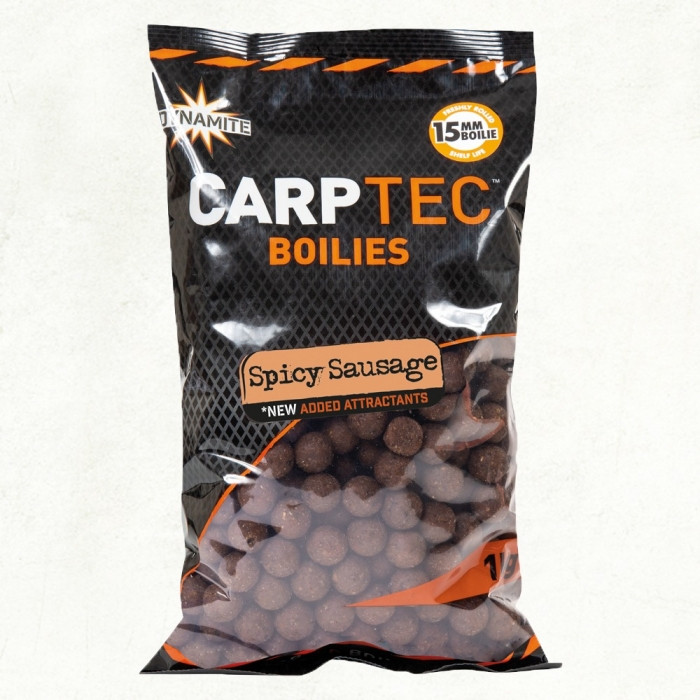 Бойли Dynamite Baits CarptecSpicy Sausage 20mm 1.8kg, фото 1