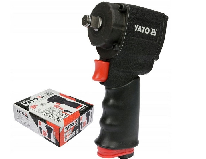 Короткий пневматичний гайковерт YATO YT-09512