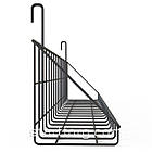 Кошик 700х100х30мм низький борт, на сітку торгову, біла., фото 8