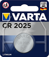 Батарейка VARTA CR 2025 BLI 1 LITHIUM * (875)