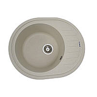 Гранитная мойка для кухни VALESO SOUL 6250 матовая Песок