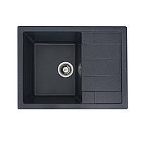 Гранитная мойка для кухни VALESO INTENSO 6550 матовая Антрацит