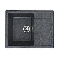 Гранитная мойка для кухни VALESO INTENSO 6550 матовая Графит