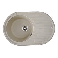 Гранитная мойка для кухни VALESO LIRA 7750 матовая Песок