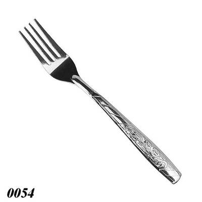 Виделка столова з візерунком (25шт)