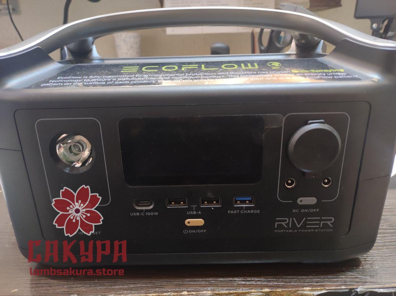 Зарядна станція ecoflow river 600