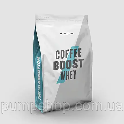 (уцінка термін по 7.24) Сироватковий протеїн з кофеїном MyProtein Coffee Boost Whey 1000 г (кокос), фото 3