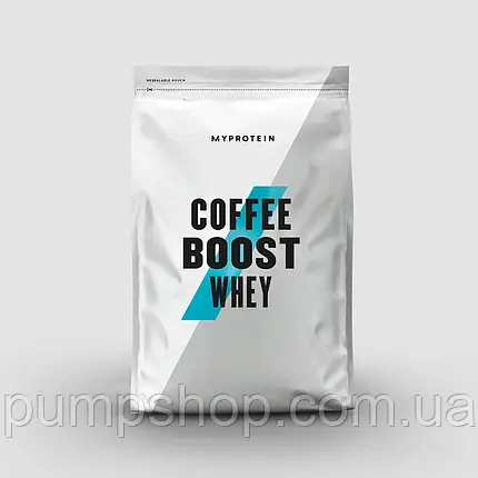 (уцінка термін по 7.24) Сироватковий протеїн з кофеїном MyProtein Coffee Boost Whey 1000 г (кокос), фото 1
