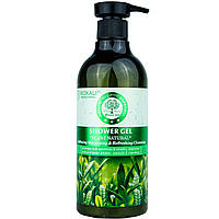 Гель для душа Wokali Prof Shower Gel Plant Natural Green Tea WKL172 550 мл