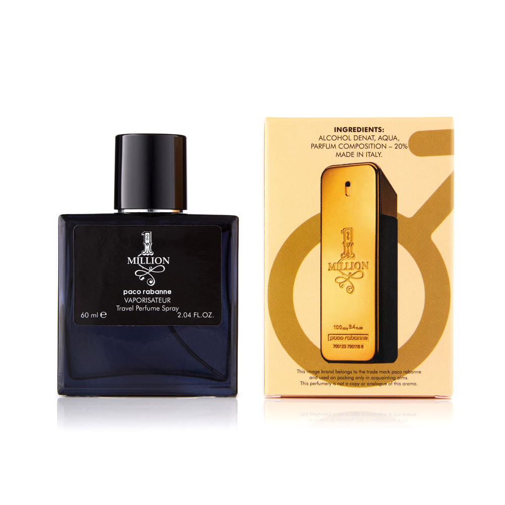 Чоловічий мініпарфум Paco Rabanne 1 Million 60 мл (370)