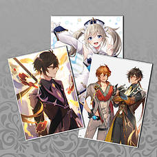 Плакати Гри Genshin impact