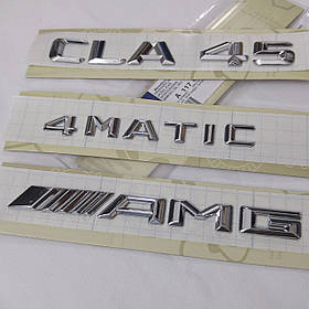 Mercedes CLA CLA-Class W117 2013-2019 значок емблема CLA45 AMG 4Matic комплект Нові