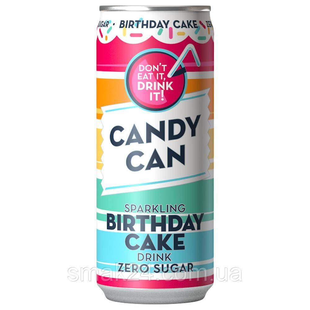 Напій газований зі смаком Кислого яблука БЕЗ САХАРА Candy Can 0.5 л Нідерланди