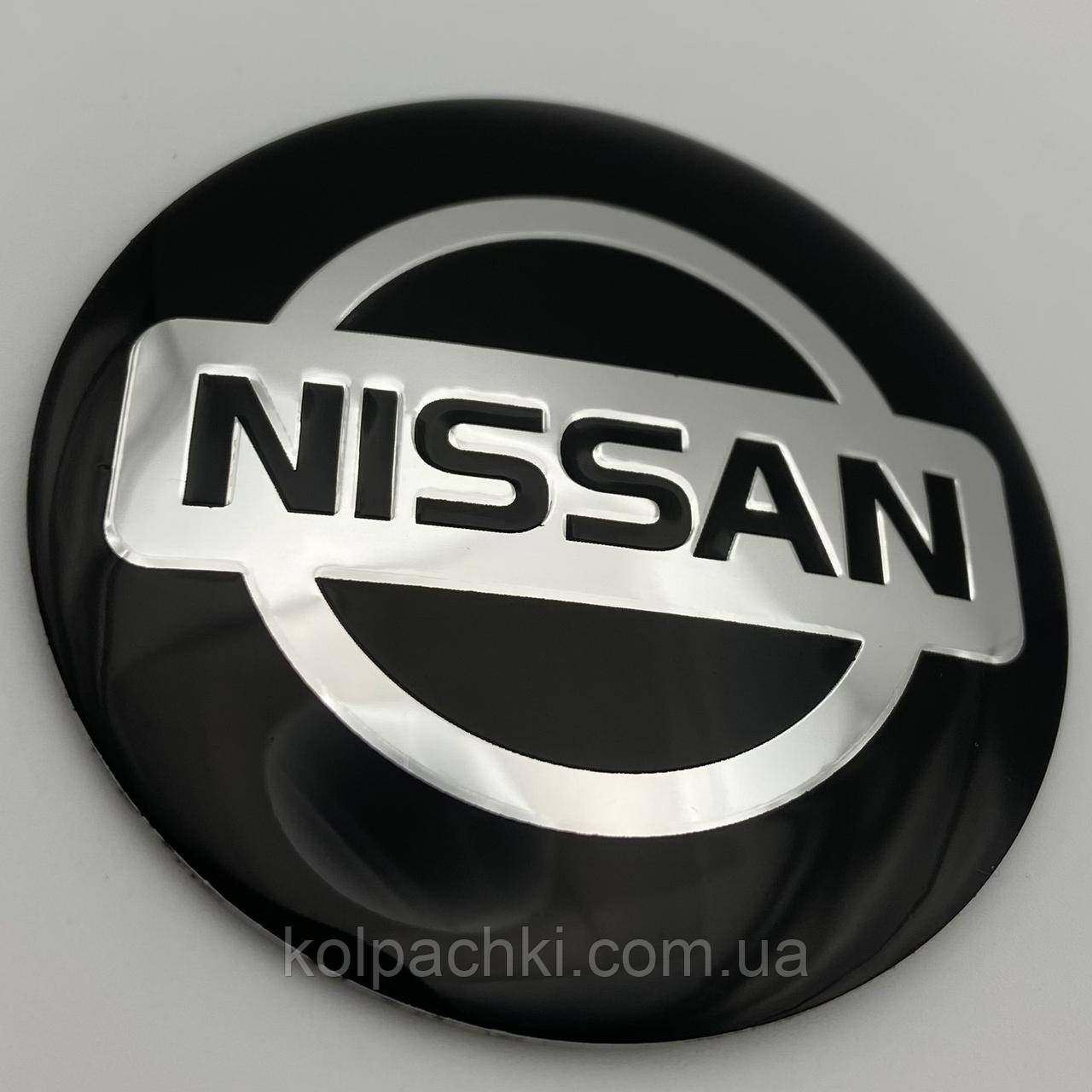 Наклейка для ковпачків із логотипом Nissan Ніссан 56 мм