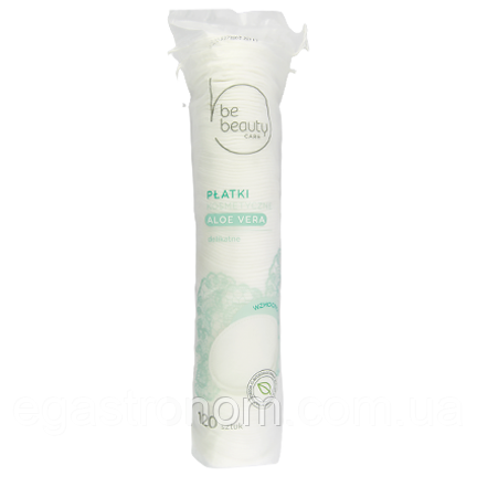 Ватні диски делікатні Бі Бюті Be Beauty delikatne 120szt 20шт/ящ (Код: 00-00013623)