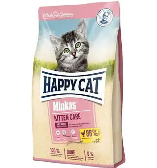 Сухий корм для кошенят Happy Cat Minkas Kitten 1.5 кг