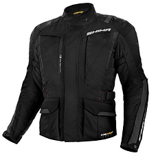 МОТОКУРТКА ТЕКСТИЛЬНА SHIMA HERO JACKET BLACK