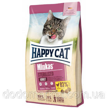 Сухий корм для кішок Happy Cat Minkas Sterilised 10 кг