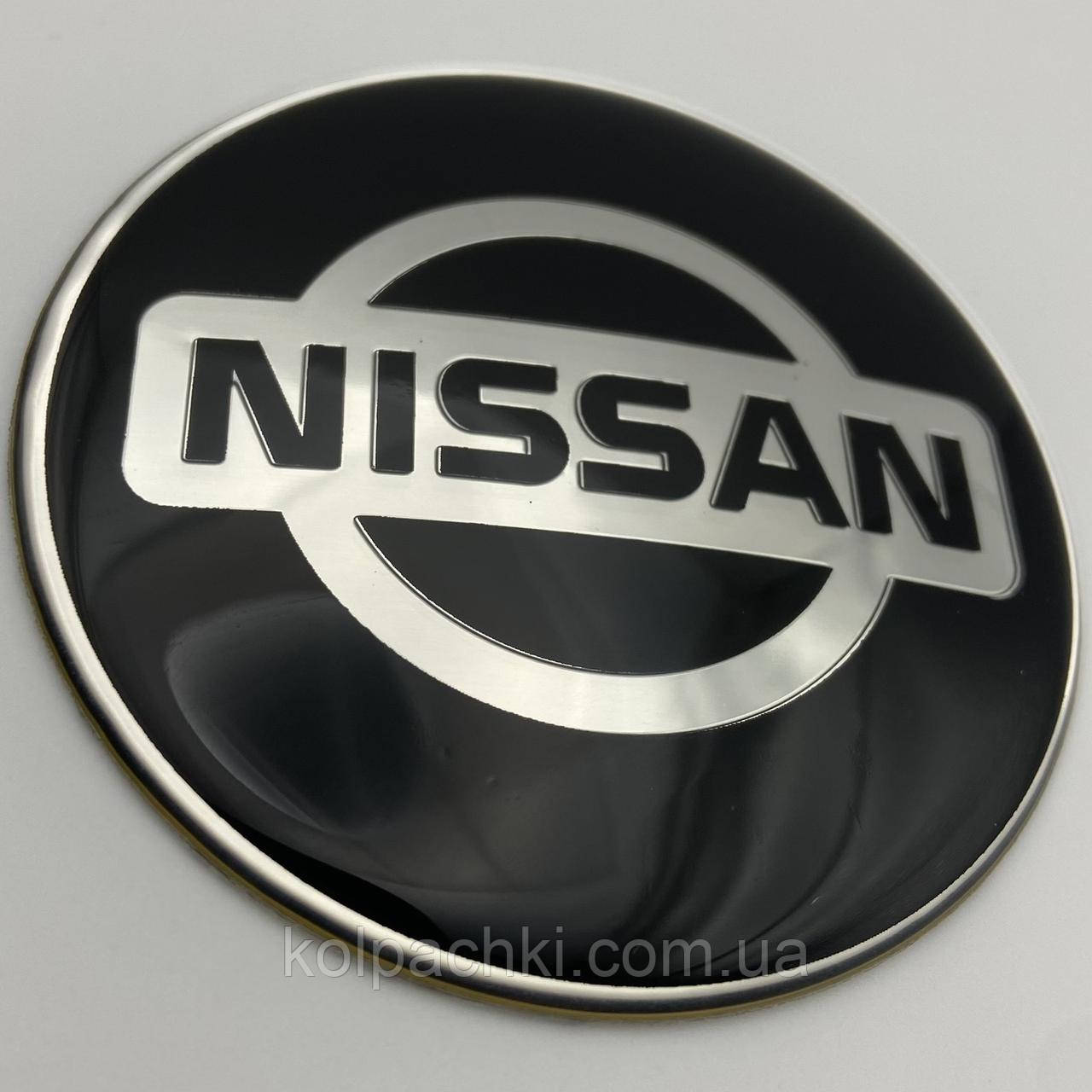 Наклейка для ковпачків із логотипом Nissan Ніссан 65 мм