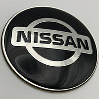 Наклейка для колпачков с логотипом Nissan Ниссан 65 мм