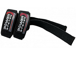 Стрічки для тяги Power System Lifting Straps Black-Yellow