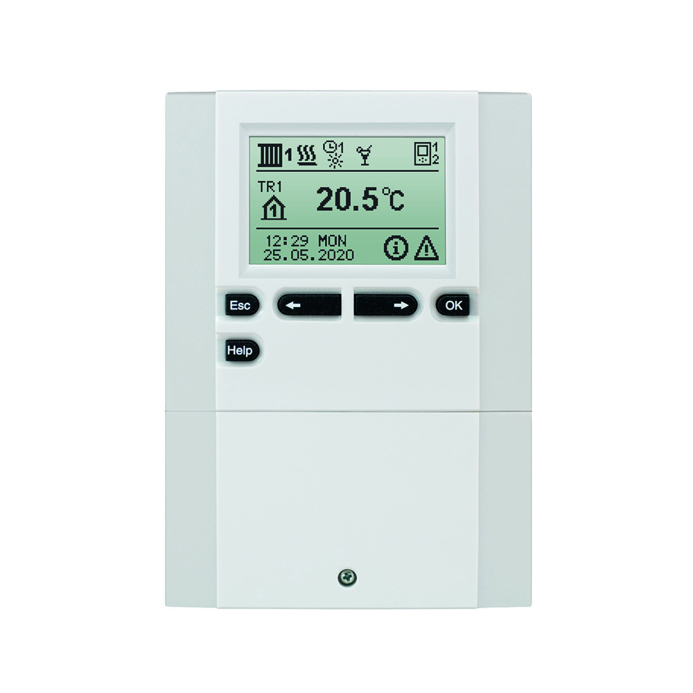 Погодозалежний регулятор MeiTronic W10 для кліматичних та сонячних систем, Flamco-Meibes