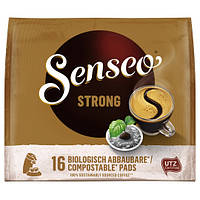 Кава в чалдах для Philips Senseo Strong 16 шт Coffee Pads