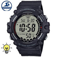 Часы тактические противоударные водонепроницаемые, часы мужские Casio AE оригинал, часы электронные наручные