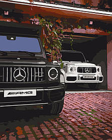 Картина за номерами Гелендвагени AMG 40*50 см Орігамі LW 32060