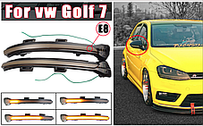 LED динамічний сигнал повороту у дзеркало VW (Фольцваген) GOLF 7, GOLF Sportsvan, TOURAN 2, фото 2