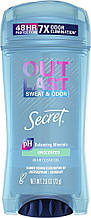 Гелевий дезодорант без запаху Secret Outlast Clear Gel Antiperspirant Deodorant Unscented