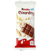 Батончик зі злаками Кіндер Kinder country 23,5g 40шт/ящ (Код: 00-00013766)