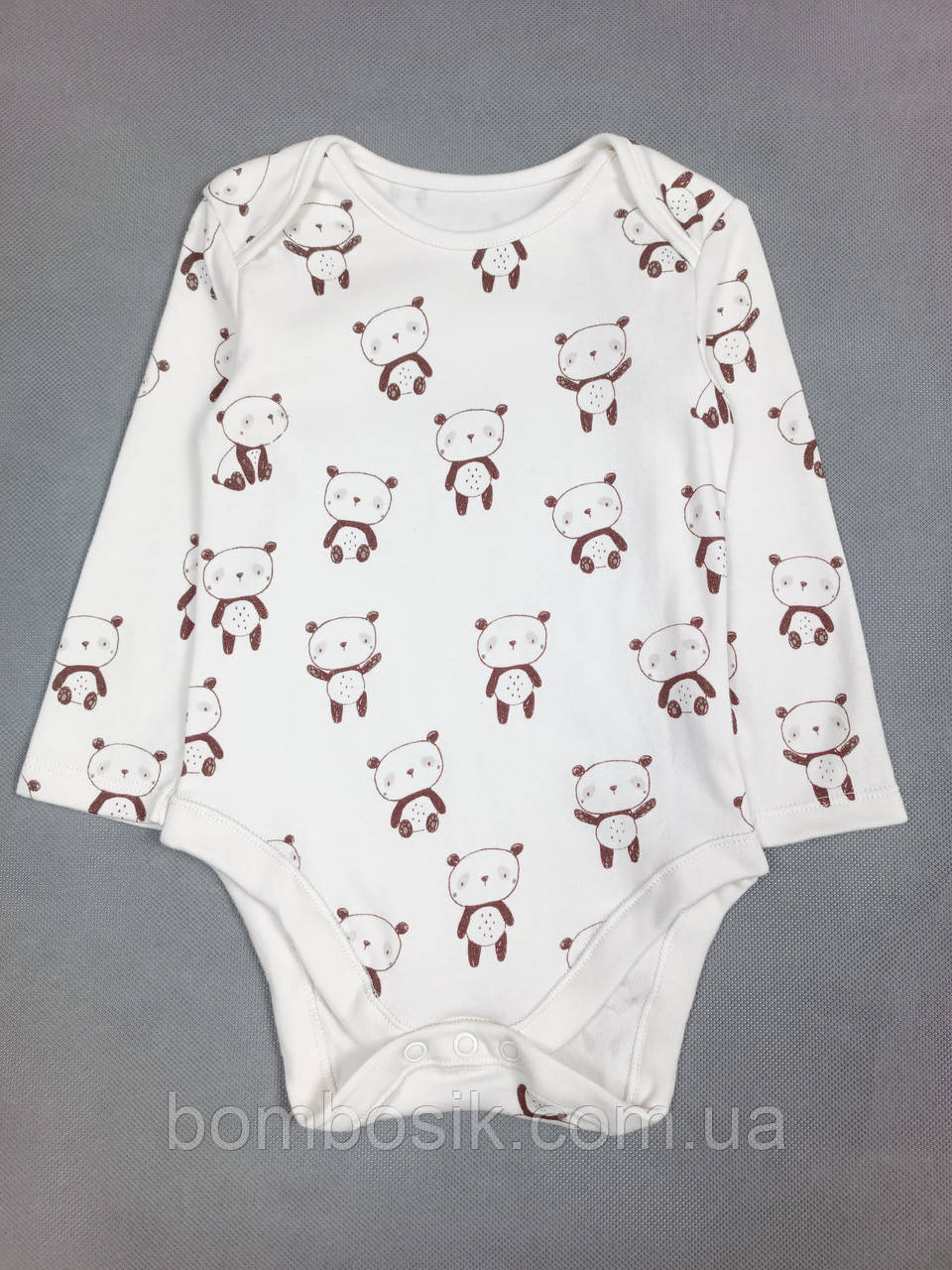 Бодік з довгим рукавом для хлопчика George, 12-18м (80-86см), фото 1