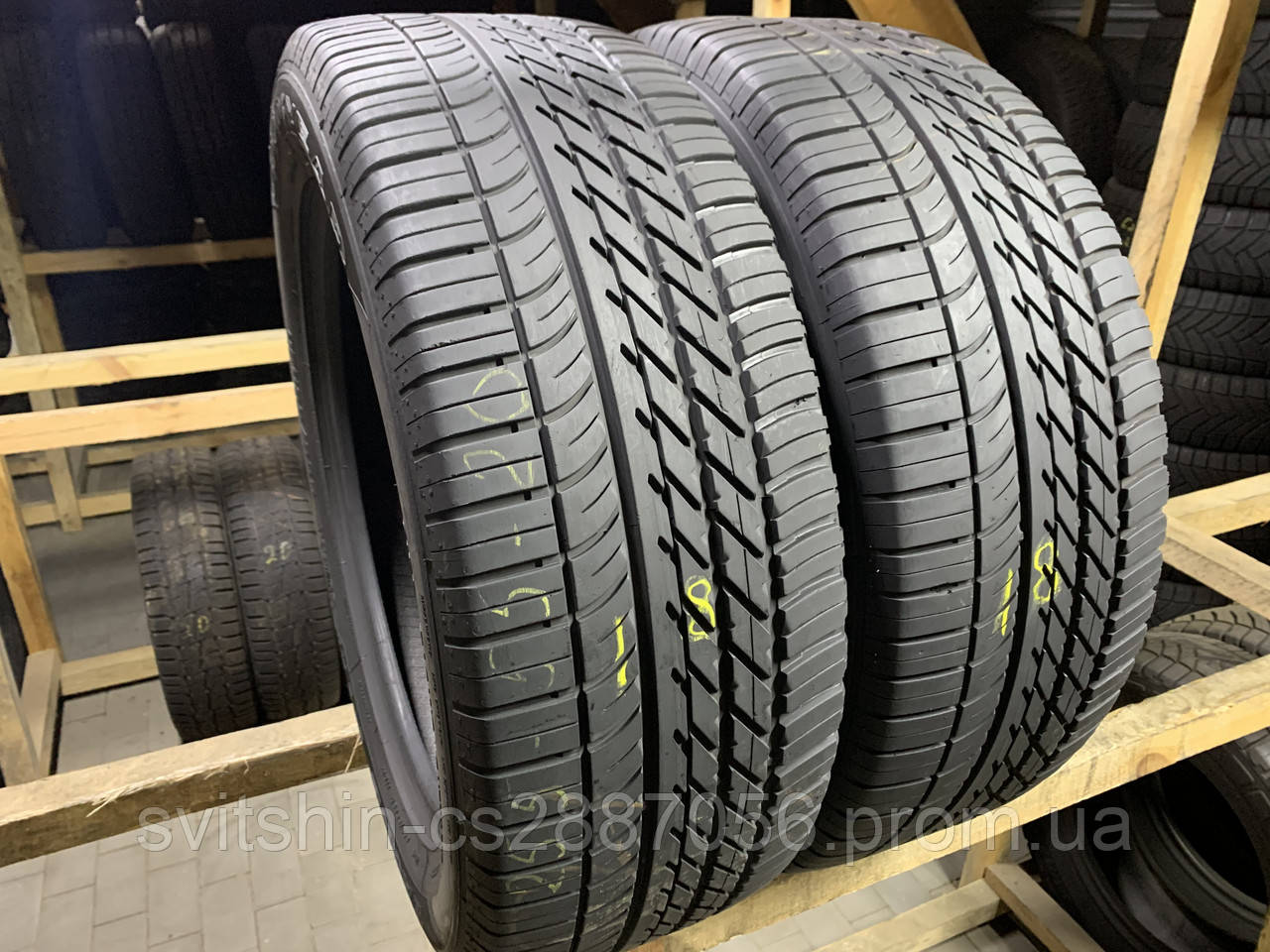 Шини літо 255/55R20 Goodyear Eagle F1 7+мм 18рік, фото 1