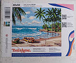 Картина за номерами Узбережжя океану Картини за номерами Пейзаж природа море Човен Розпис по полотну Brushme BS267, фото 2