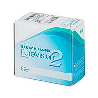 Контактные линзы PureVision 2 HD Bausch&Lomb, 6 шт