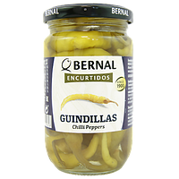 Перець чилі жовтий Бернал Bernal guindillas 110/300g 12шт/ящ (Код: 00-00013737)