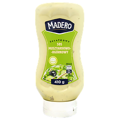Соус гірчично-огірковий Мадеро Madero musztardowo-ogorkowy 410g 12шт/ящ (Код: 00-00013762)