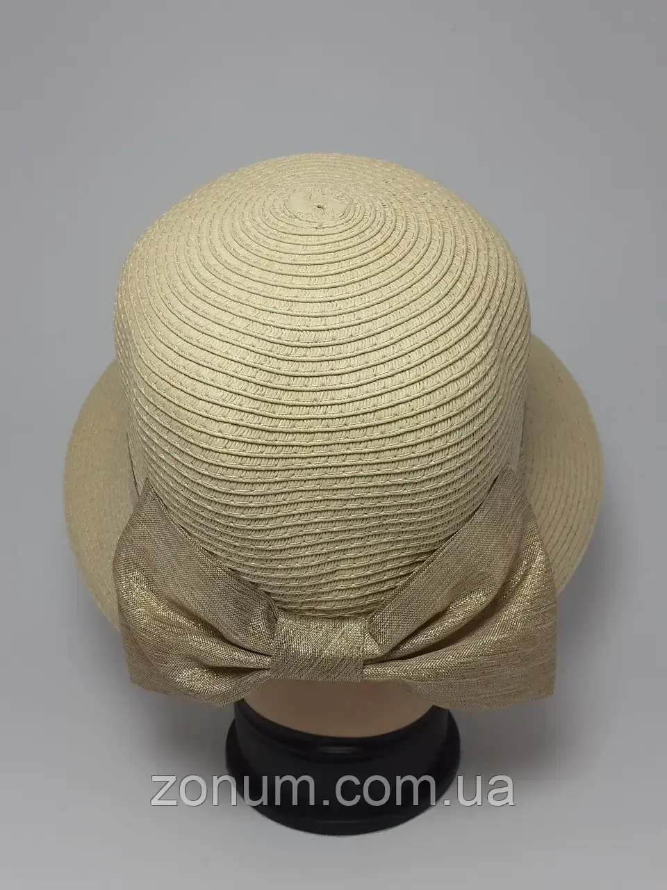 Купить Соломенная пляжная шляпа капор с бантом 56-57., цена 362 ...