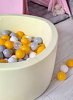 Дитячий сухий басейн з кульками лимонний, фото 3